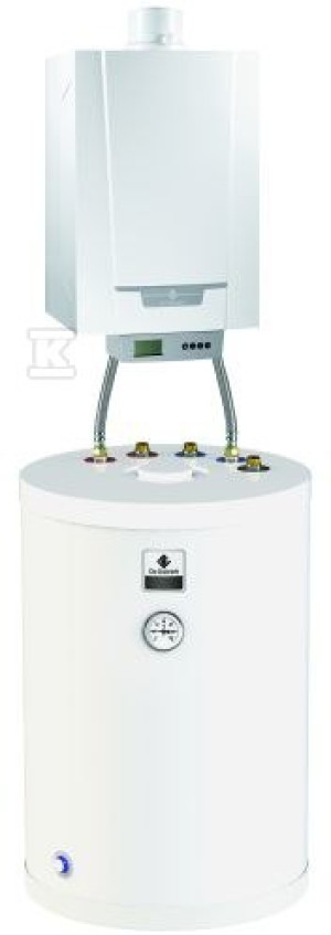 Конденсаційний газовий котел MCR3 Evo 24T/SRK100 з підігрівачем гарячої води.