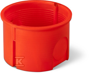 Puszka podtynkowa PRO PK-60 czerwona, IP20 ONNLINE