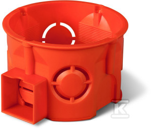 Puszka podtynkowa PRO PK-60F łączeniowa płytka, czerwona, IP20 ONNLINE
