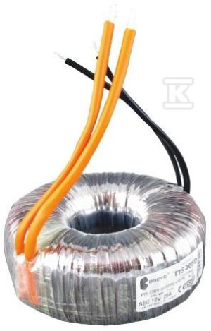Transformator toroidalny TTS 450/D 230/ 12V IP00 do ogólnego zastosowania