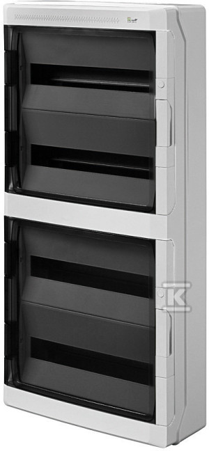 Rozdzielnica GALANT PLUS RN 4/72 IP65 drzwi transparentne N+PE (72 modułowa)
