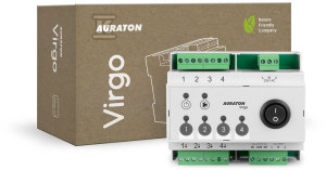 Блок керування AURATON Virgo дротовий, для підлогового опалення (наступник моделі 4D PRO)