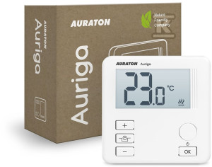 Regulator temperatury AURATON Auriga dobowy, przewodowy (następca modelu 3003)