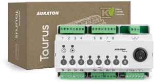 Блок керування AURATON Taurus дротовий, для підлогового опалення (наступник моделі 8D PRO)