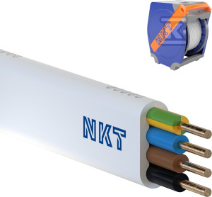 Przewód instalacyjny Lumen YDYPżo 750V 4x1,5 QADDY NKT (450m)