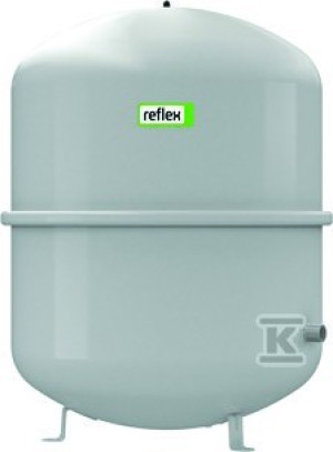 Naczynie wzbiorcze przeponowe REFLEX N-35, 35L, 4 bar / 70 st., przyłącze gwintowane GZ R3/4", k.szary, do instalacji grzewczych i chłodniczych,