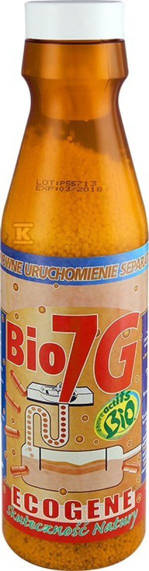 Preparat BIO7 G AKTYWACJA 375G do osadników i separatorów tłuszczu
