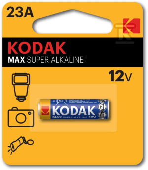 Bateria alkaliczna KODAK Ultra 23A, blister=1 szt (AAA)