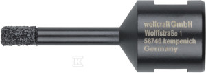 Otwornica diamentowa do płytek 6 mm Wolfcraft Ceramic/M14, super szybka