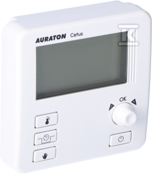 Regulator temperatury AURATON Cetus dobowy, przewodowy (następca modelu 3013)