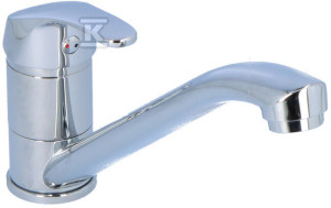 Bateria zlewozmywakowa Basic stojąca, chrom