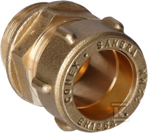 Łącznik prosty, STANDARD 22 x 3/4 CONEx