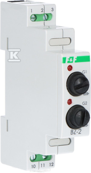 Moduł bezpiecznikowy BZ-2 dwugniazdowy, I=6.3A, 1 moduł