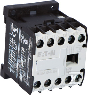 Мініатюрний контактор, 4kW/400V, керування 24VDC DILEM-10-G-EA(24VDC)
