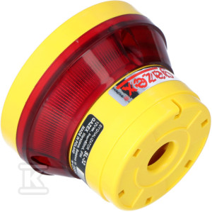 SL-32 sygnalizator optyczno-akustyczny, wyciszenie 105-70dB/1m, IP54, z dualną wersją zasilania 12/24V
