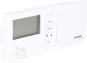 Regulator temperatury AURATON Tucana P tygodniowy, przewodowy, jednoczujnikowy (następca modelu 2025P)