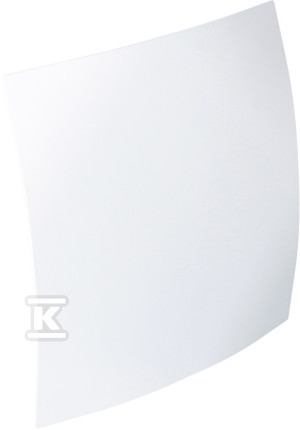 Zawór z osłoną kwadratową zaokrągloną Smiley - alu S600, 230x230mm, KERMI