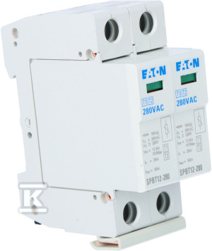 Обмежувач перенапруги типу 1+2 (клас B+C) SPBT12-280/2