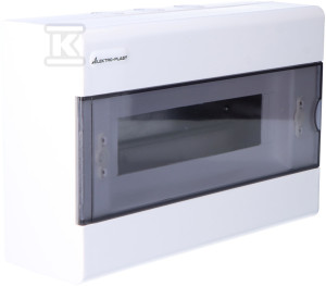 Rozdzielnica natynkowa SRn-12 (N+PE) IP40
