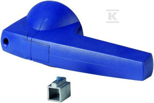 Dźwignia napędu montowanego bezpośrednio, typ A, niebieska, 10mm K3AB