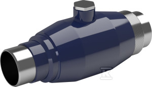 Кульовий кран VEXVE для зварювання в стик, DN125 PN25, повнопрохідний