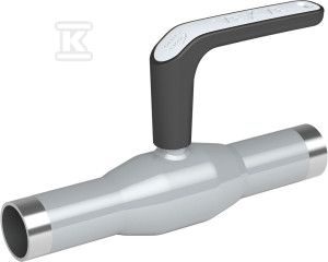 Кульовий кран VEXVE X з нержавіючої сталі, DN25 PN40 для зварювання, прохідний редукований