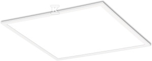 Panel LED podtynkowy, Prato Q 595x595mm 37W, 4000K, 4500lm, MPRM, IP44 biała