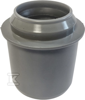 Редукція коротка PP-HT 50x32 санітарна, для внутрішньої каналізації, колір попелястий, Onnline