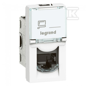 Кабель 1м 1xRJ45 кат6 UTP M45