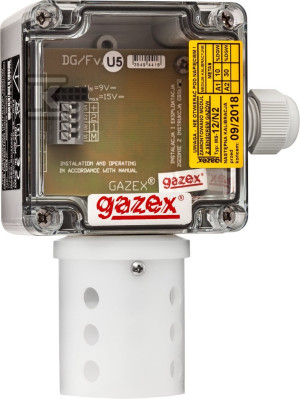 Detektor gazów DG-73/N wodór (selektywny), 10/30% DGW, sensor p-p