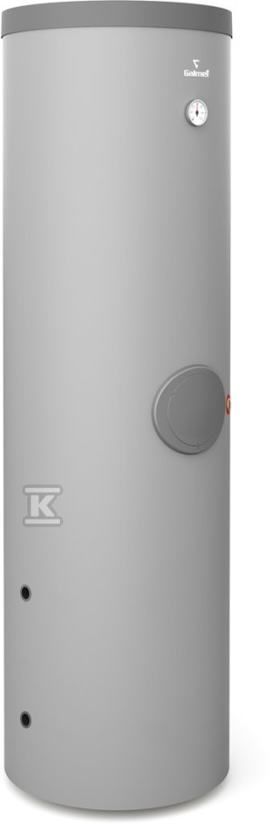 Zbiornik kombinowany do pomp ciepła SG(K) Complete 250/110 l. z wężownicą spiralną 2,9m2, stojący, poliuretan, PVC szary, v. 2