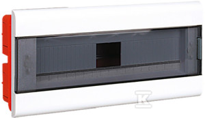 Rozdzielnica podtynkowa SRp-18 (N+PE) IP40