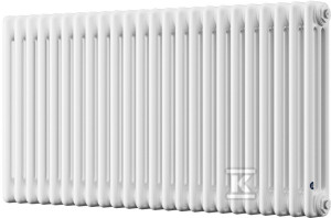 Grzejnik modułowy TUBUS 3 1122x700, 1721W, podłączenie boczne, rozstaw=632mm, kolor: biały połysk (c35)