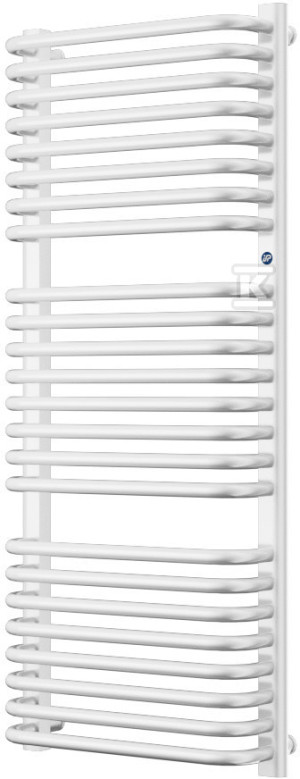 Grzejnik drabinkowy STANDARD 500X686 438W, podłączenie dolne, rozstaw= 450mm, kolor: biały połysk (c35)