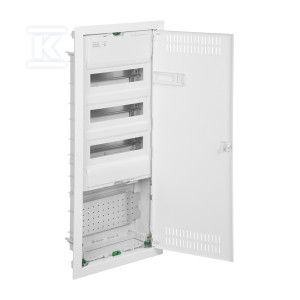Rozdzielnica podtynkowa MT ONNLINE 3x12 modułowa + 1x12 multimedialna IP30 (N+PE) drzwi metalowe (48 modułowa)