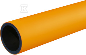 Труба Tytan тип 2/2 газова PE100-RC 32x3.0mm, бухта 100м, SDR11, колір помаранчевий, двошарова