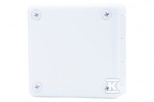 Puszka hermetyczna H55-M 98x98x42 IP55 12-wylotowa biała ONNLINE