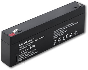 Akumulator AGM/12V/2.3Ah/max. 34.5A QOLTEC