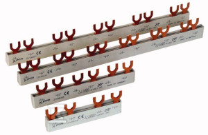 Szyna do łączenia aparatury modułowej EVG-2PHAS/10MODUL/HI
