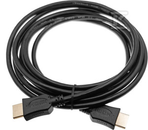 Kabel HDMI 1,5m v2.0 High Speed z Ethernet - ZŁOCONE złącza AVIZIO POWER