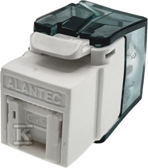 Модуль keystone RJ45 безінструментальний UTP кат.6A ALANTEC PLUS - дослідження якості INTERTEK (США) - ПІДВИЩЕНІ ТРАНСМІСІЙНІ ПАРАМЕТРИ