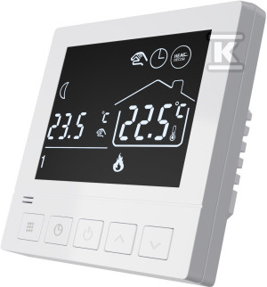 Termostat programowalny HD-T02 - biały