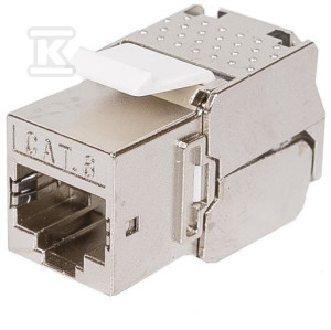Модуль RJ45 Keystone категорії 6 STP (без інструменту)
