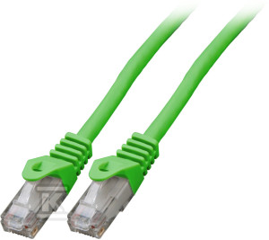 Патчкорд RJ45 U/UTP кат. 6 LSZH CCA зелений 2м