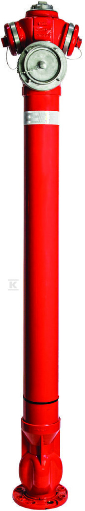 Hydrant zewnętrzny nadziemny HN3 DN100 H=2150mm, PN16, GJS-żeliwo sfero, pojedyncze zamknięcie, kolumna nierdzewna