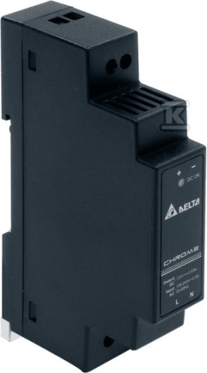 Блок живлення DELTA CHROME для DIN-рейки 12V 0.83A 10W