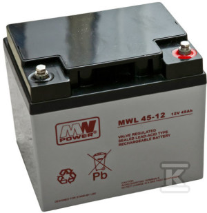 Акумулятор AGM MW Power 12V/45Ah 10-12 років