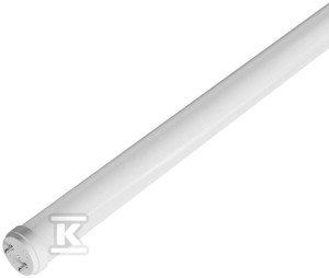 Світлодіодна лампа T8 скляна V-TAC 120cm 18W зі стартером VT-1221 6500K 1850lm 3 роки гарантії