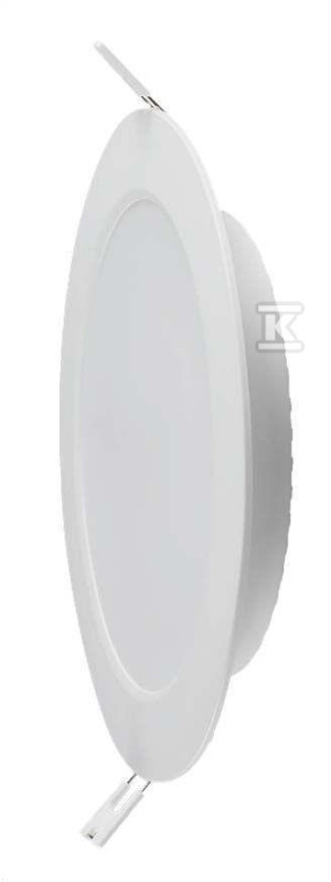 Світлодіодний вбудований світильник V-TAC Premium Downlight 24W Круглий fi300 VT-61024 4000K 2640lm