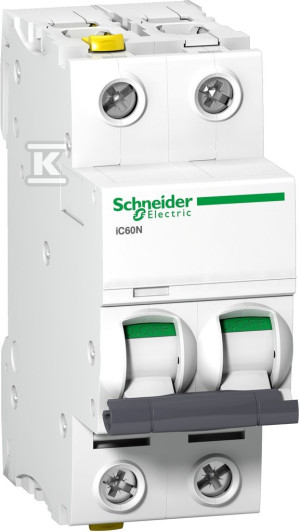 Wyłącznik nadprądowy Acti9 iC60N-C1-2 C 1A 2-biegunowy